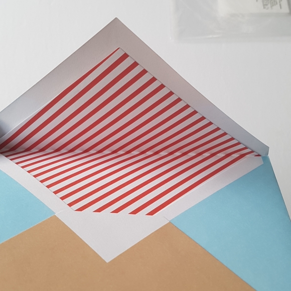 2 pcs C R Gibson Luxury Card Sea Balloons (1 Card with Envelope) - Picture 9 of 11